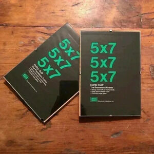 Structural Industries Floating Frameless 5" x 7" Frames